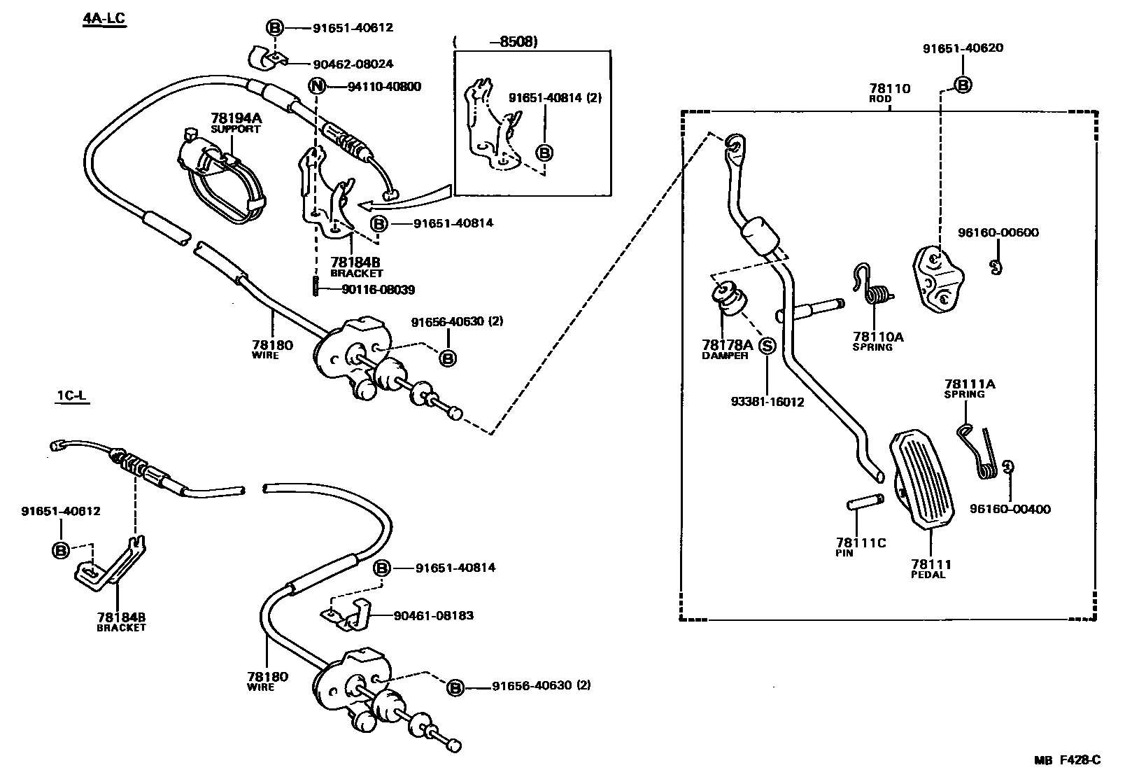Parts diagram