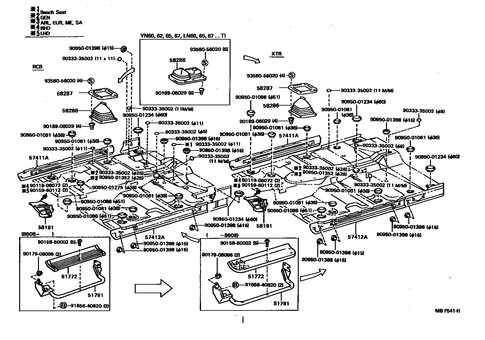 Parts diagram