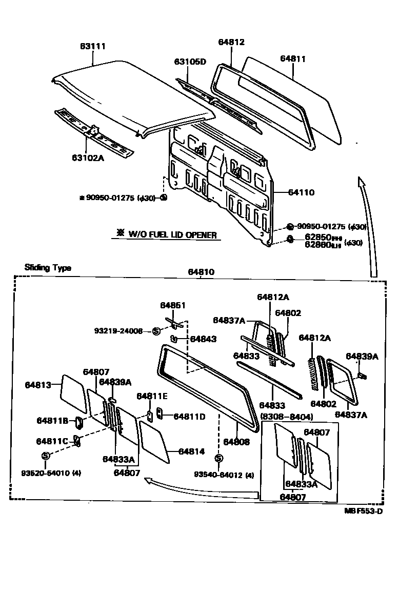 Parts diagram