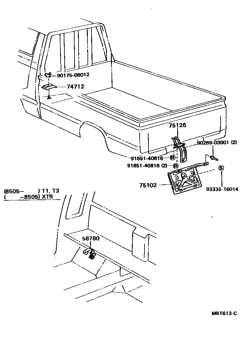 Parts diagram