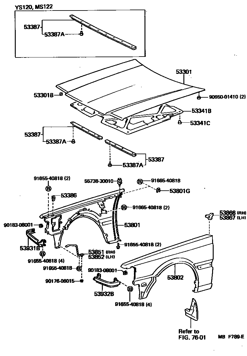 Parts diagram