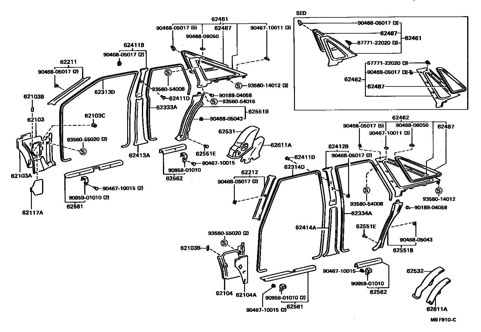 Parts diagram