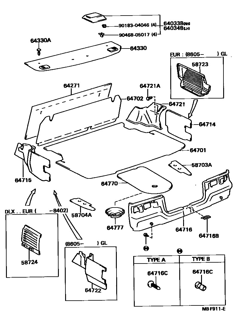 Parts diagram