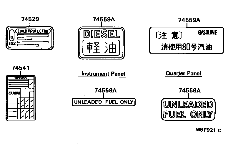 Parts diagram