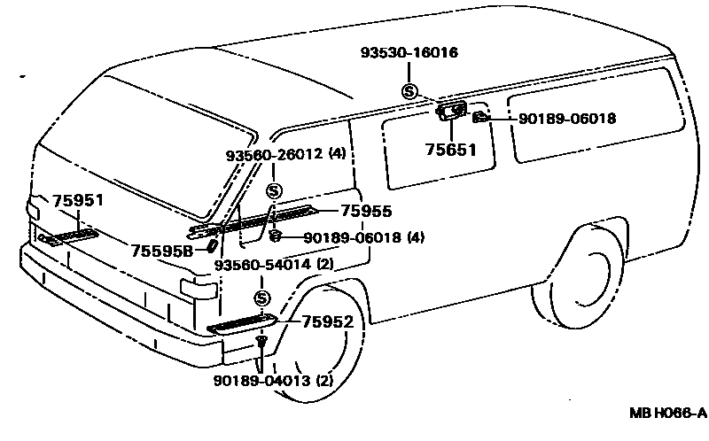 Parts diagram