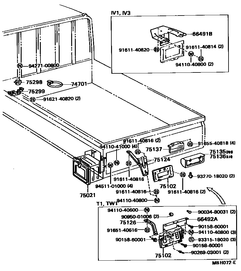 Parts diagram