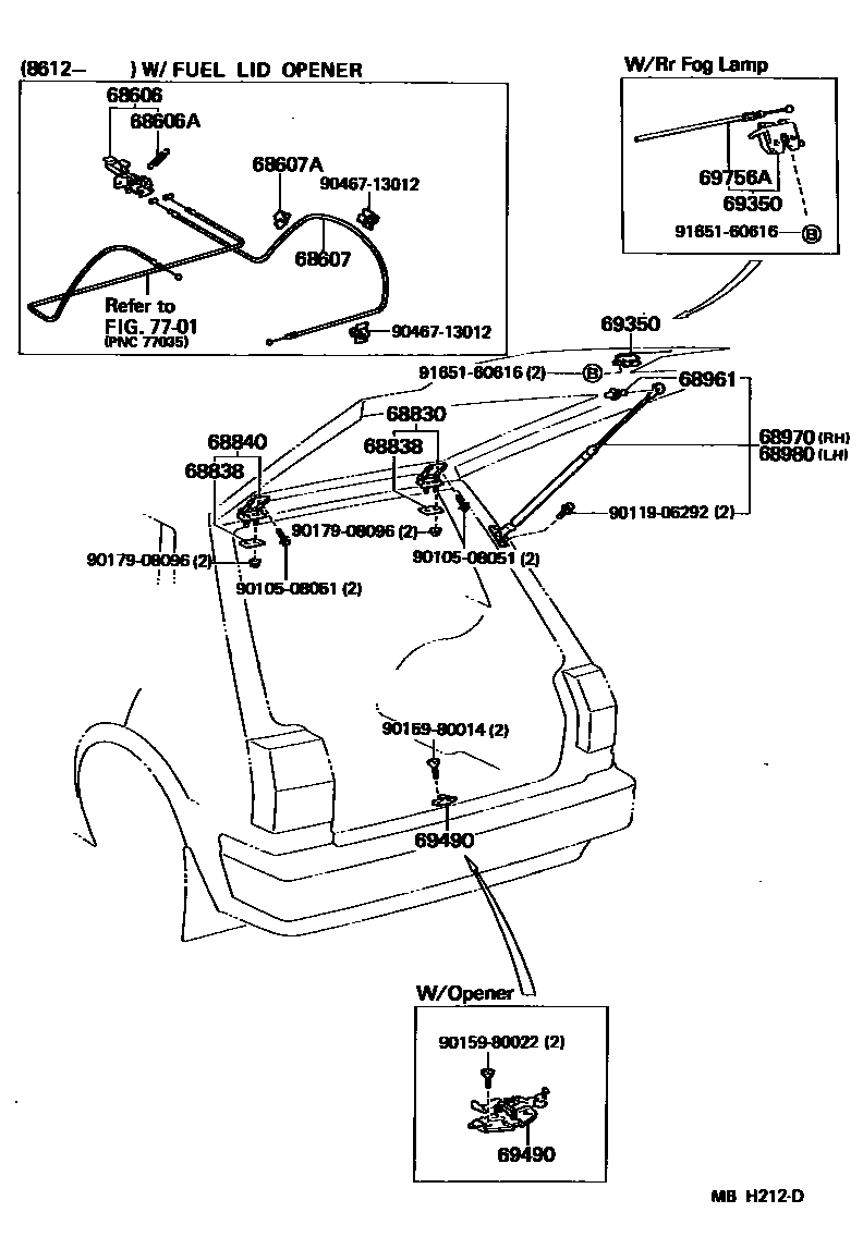 Parts diagram
