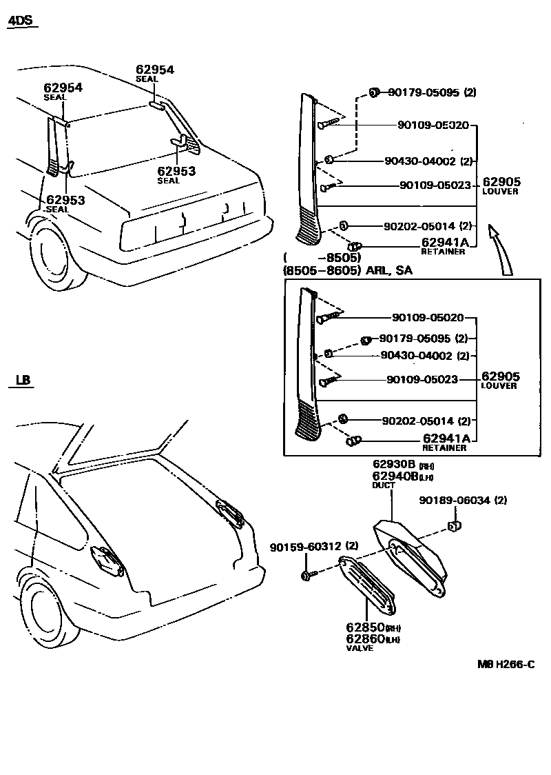 Parts diagram