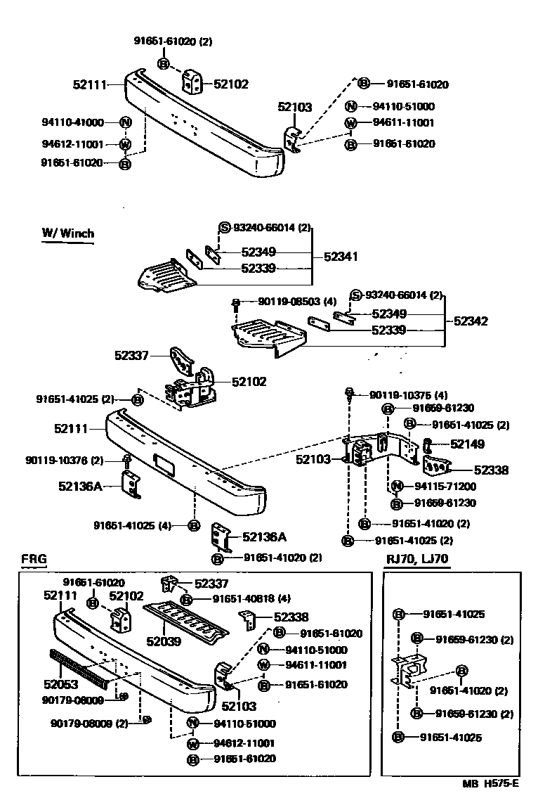Parts diagram