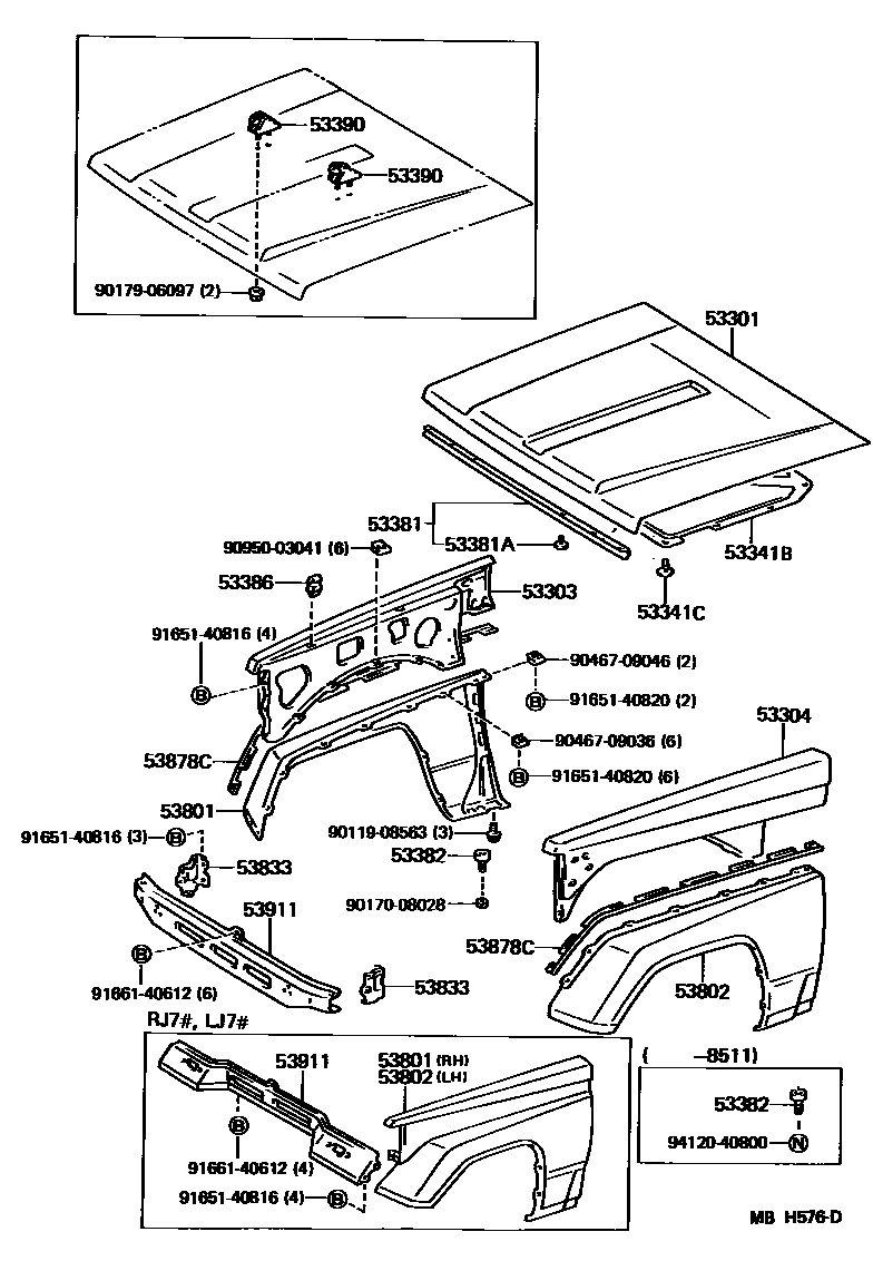Parts diagram