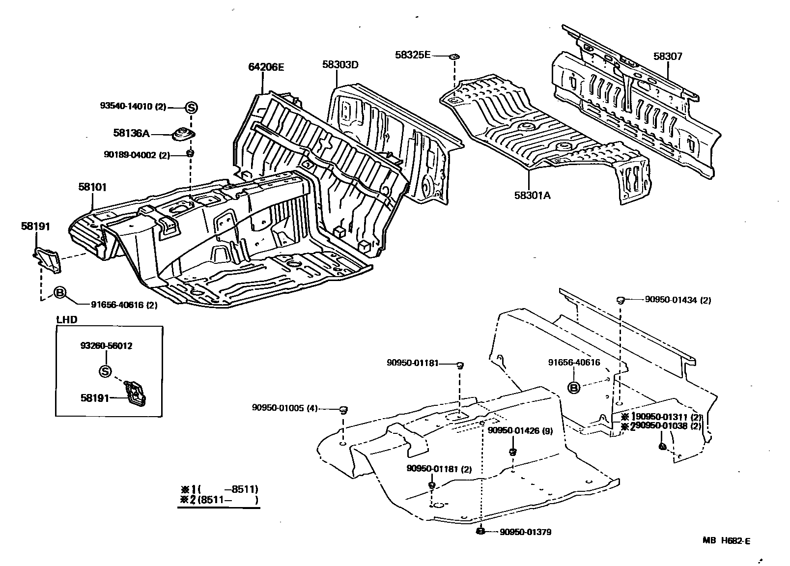 Parts diagram