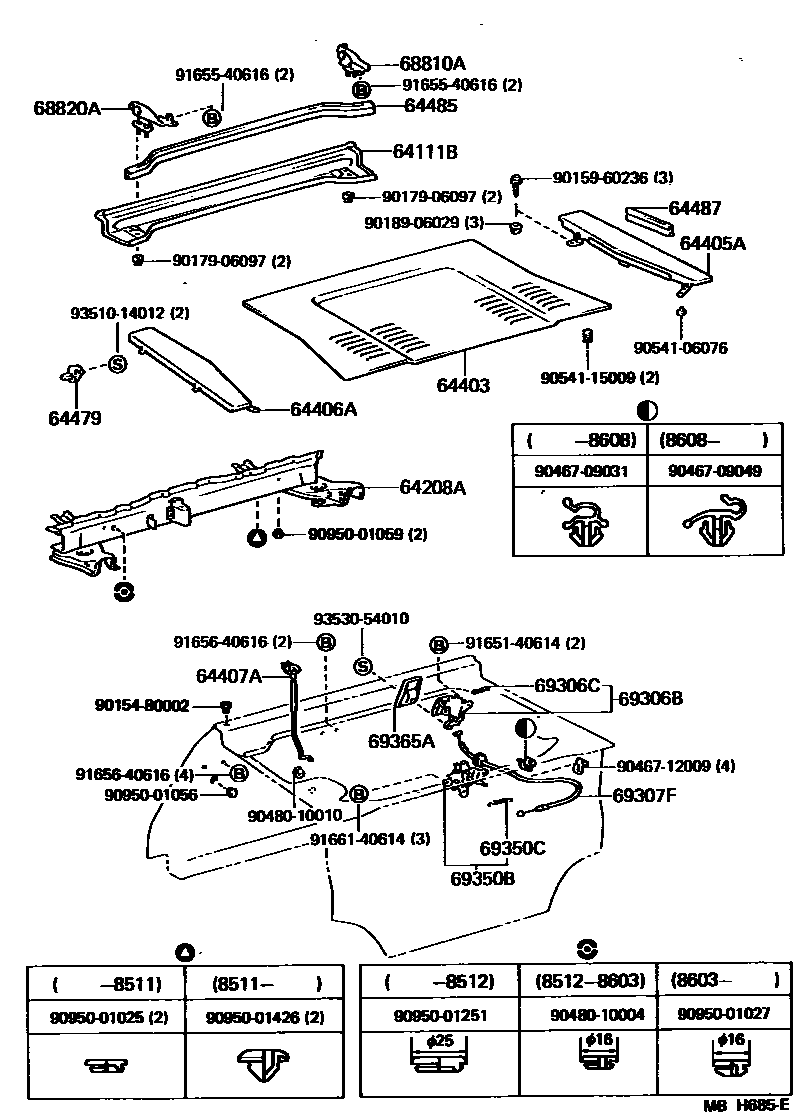 Parts diagram