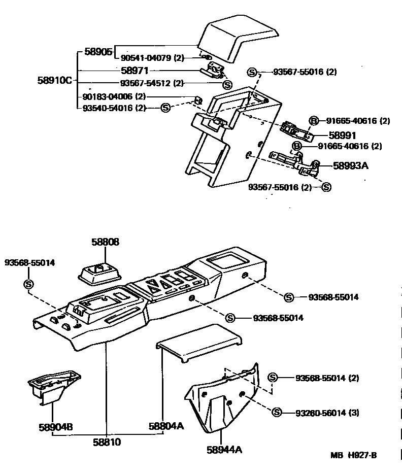 Parts diagram