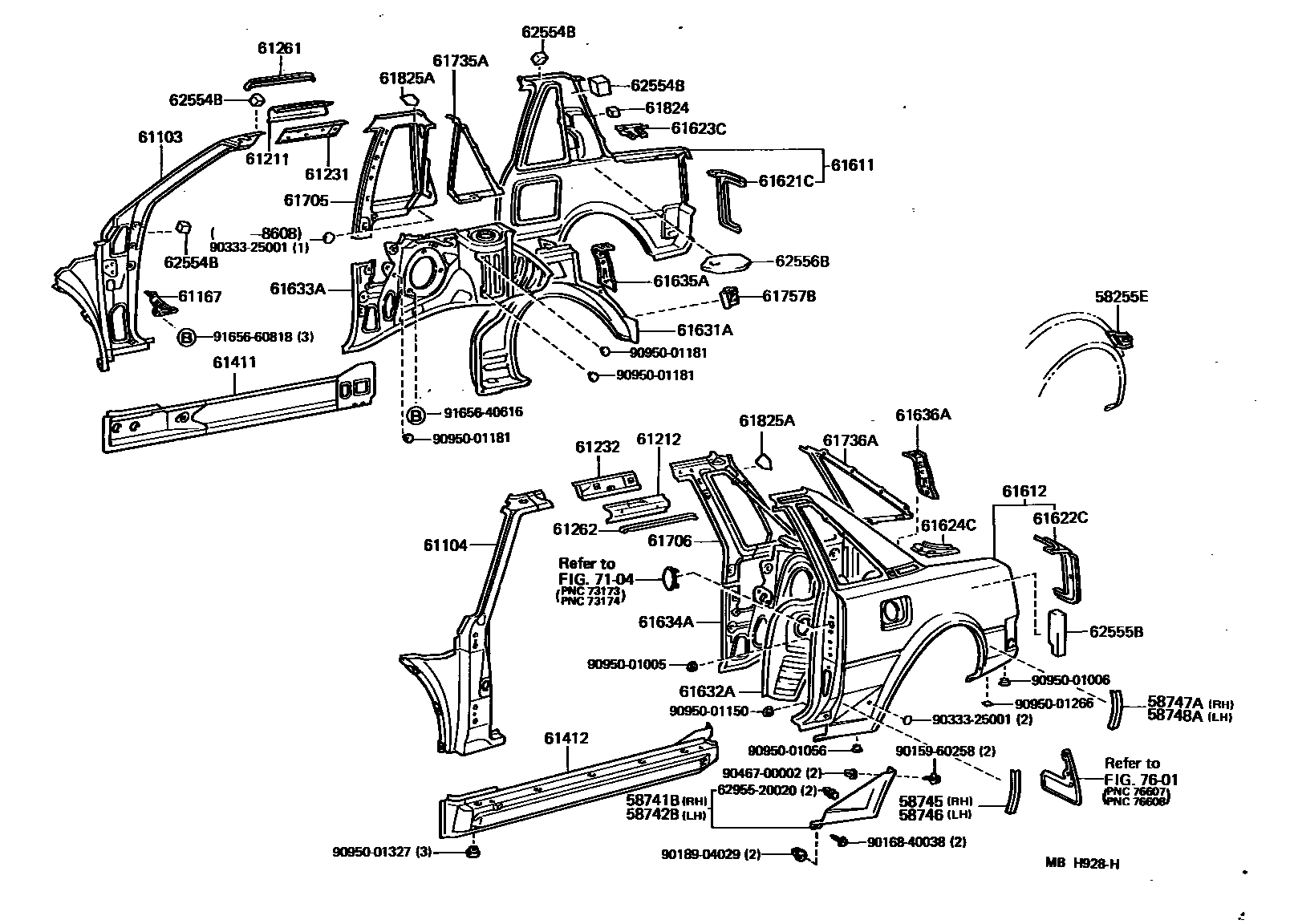 Parts diagram