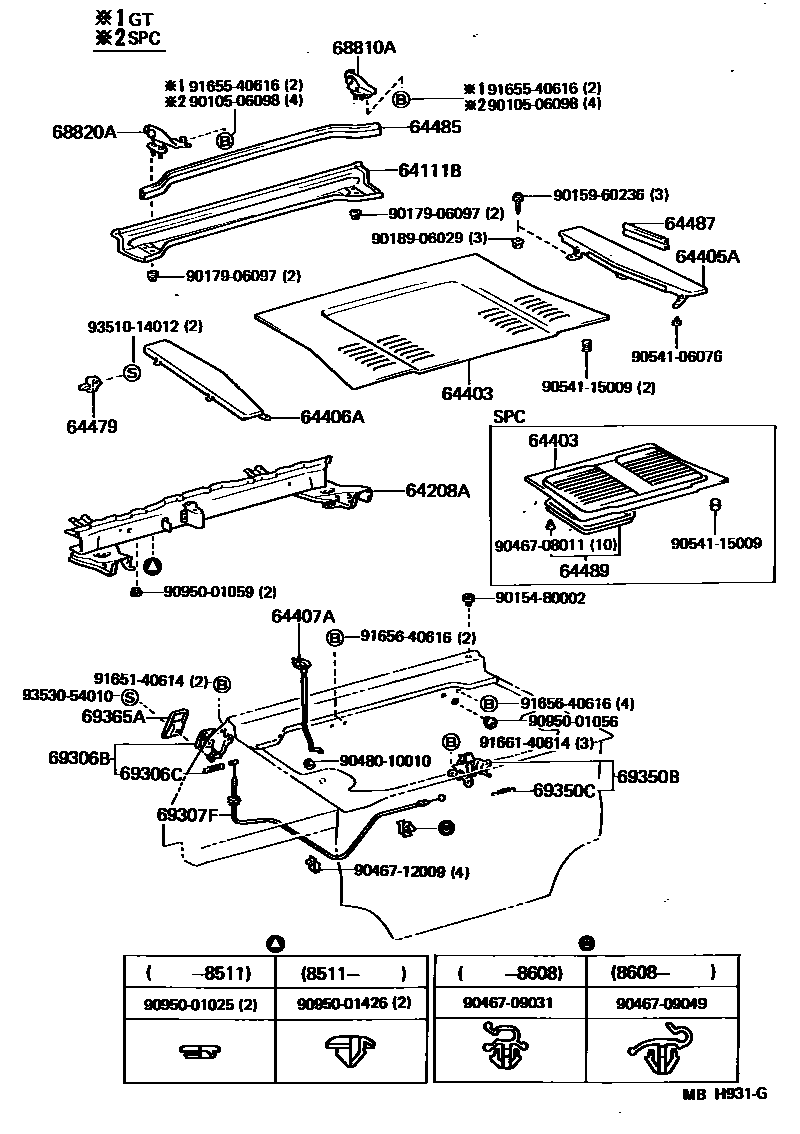 Parts diagram