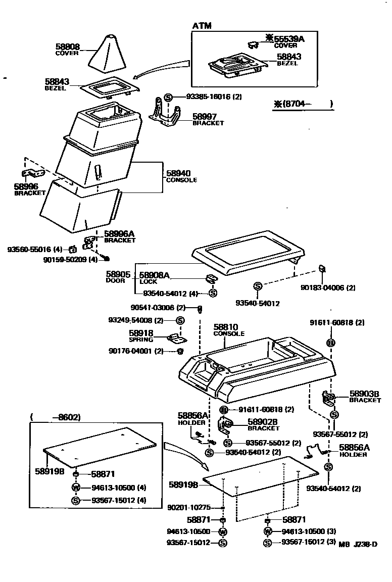 Parts diagram