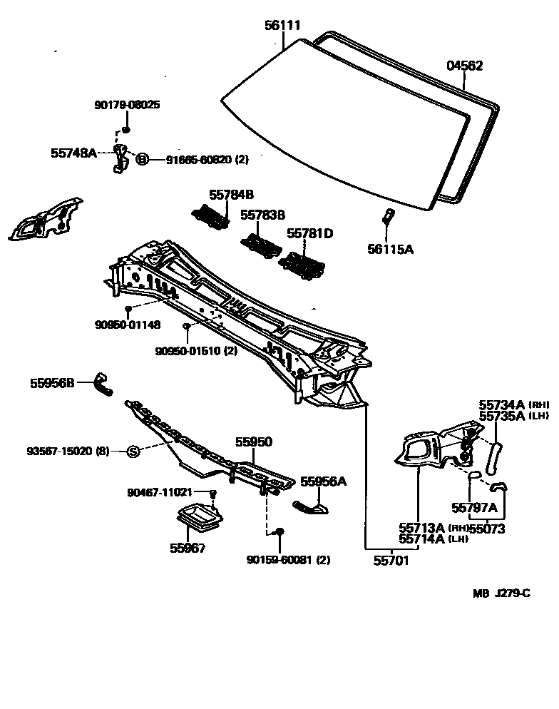 Parts diagram