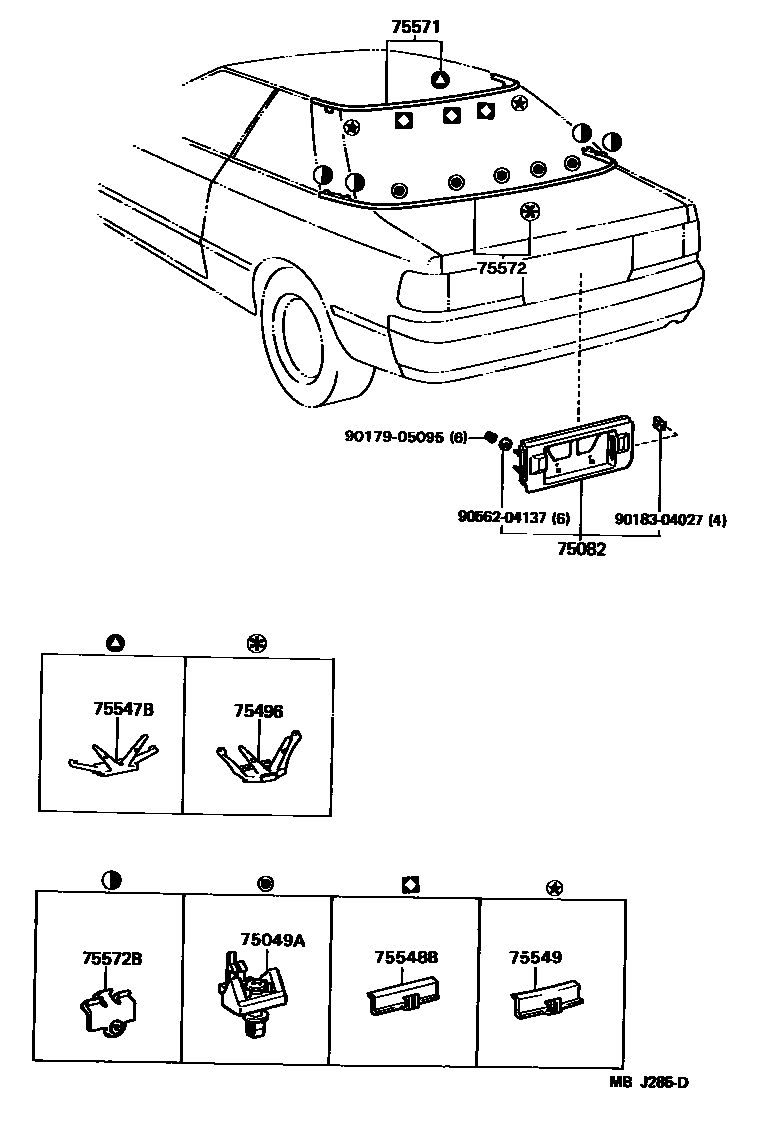 Parts diagram