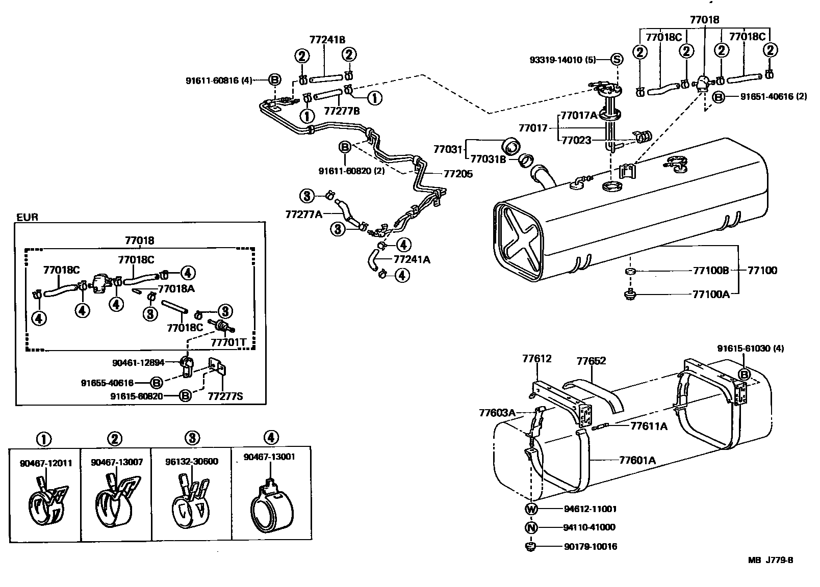 Parts diagram