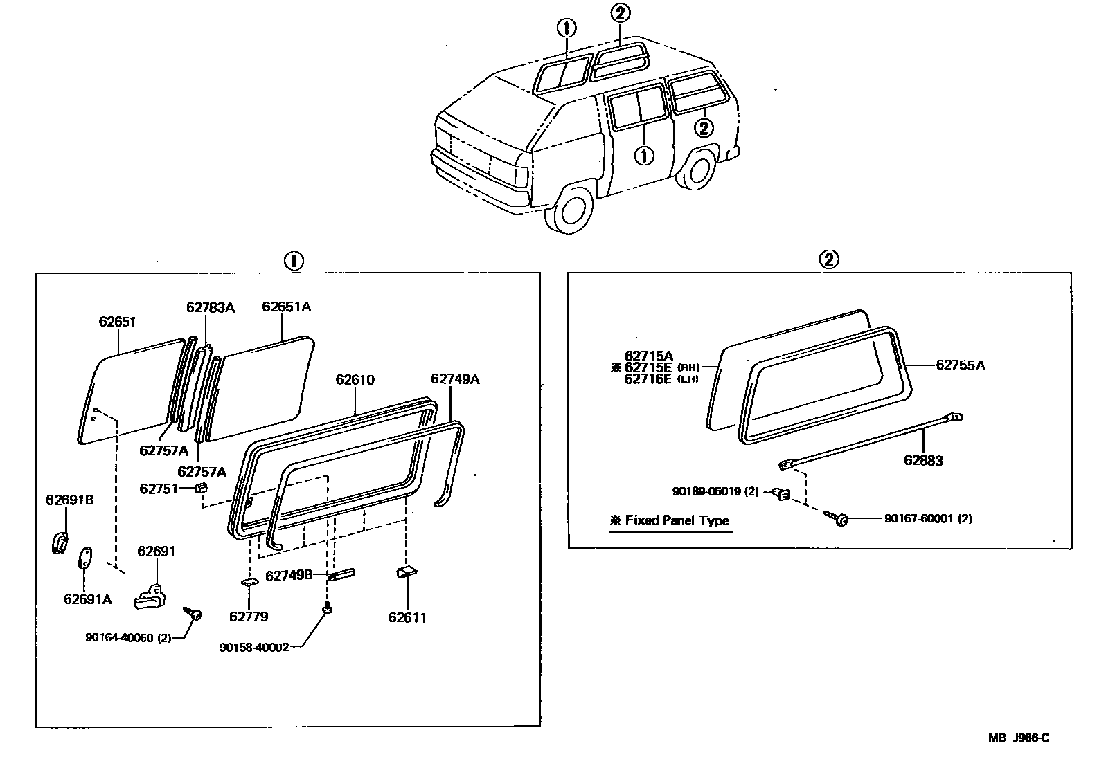 Parts diagram
