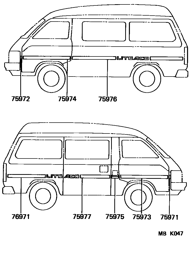 Parts diagram