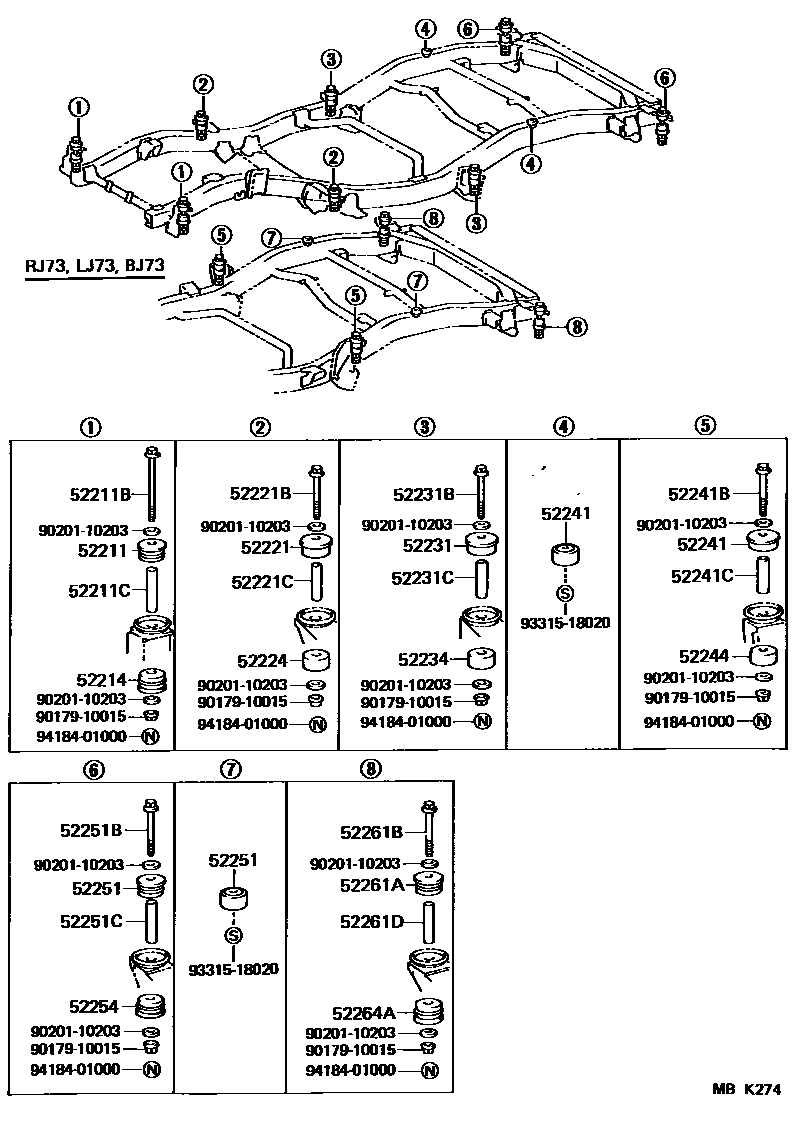 Parts diagram