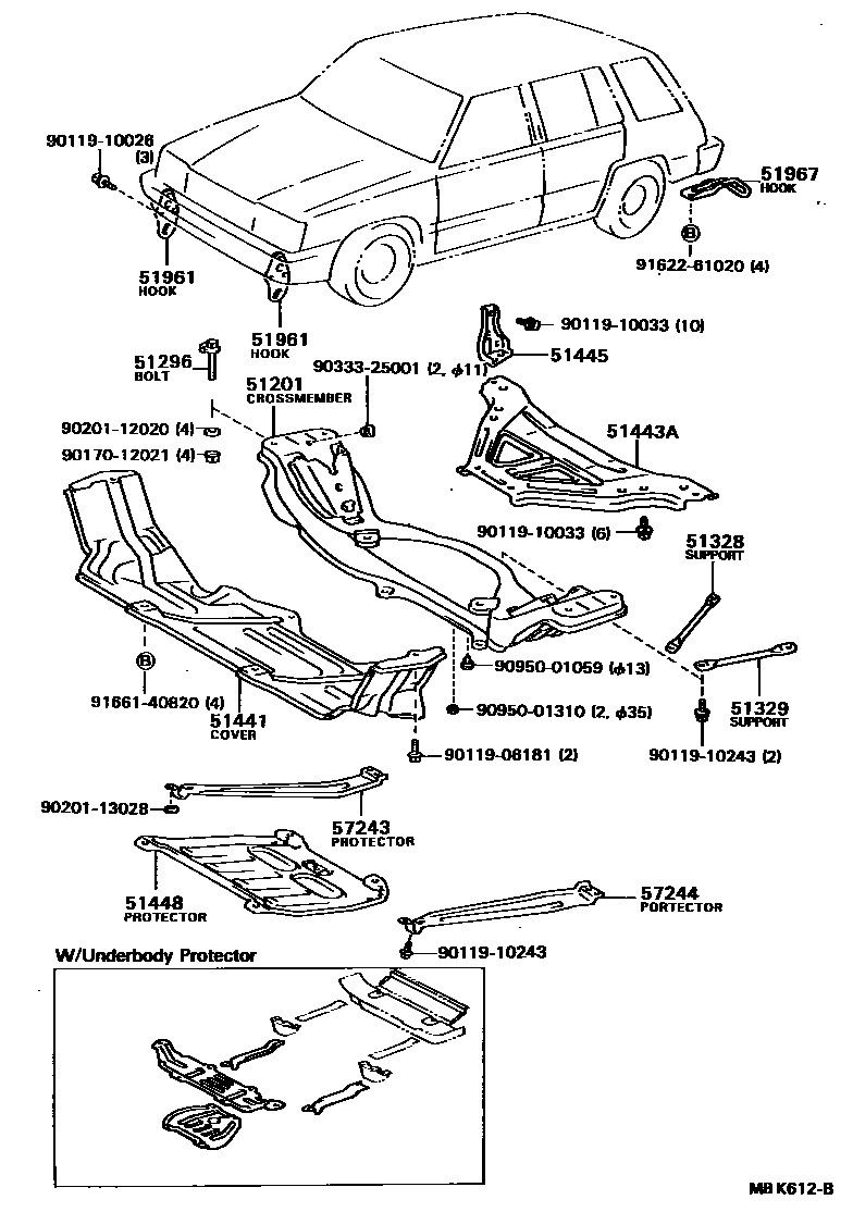 Parts diagram