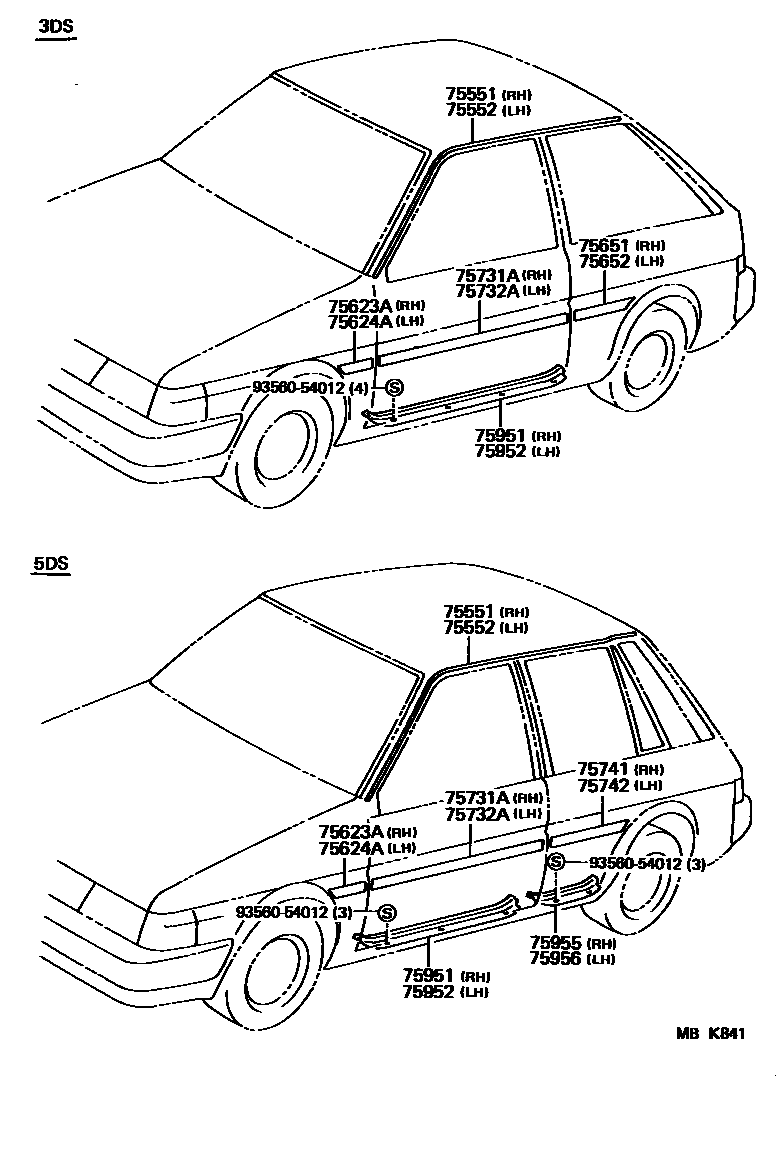 Parts diagram