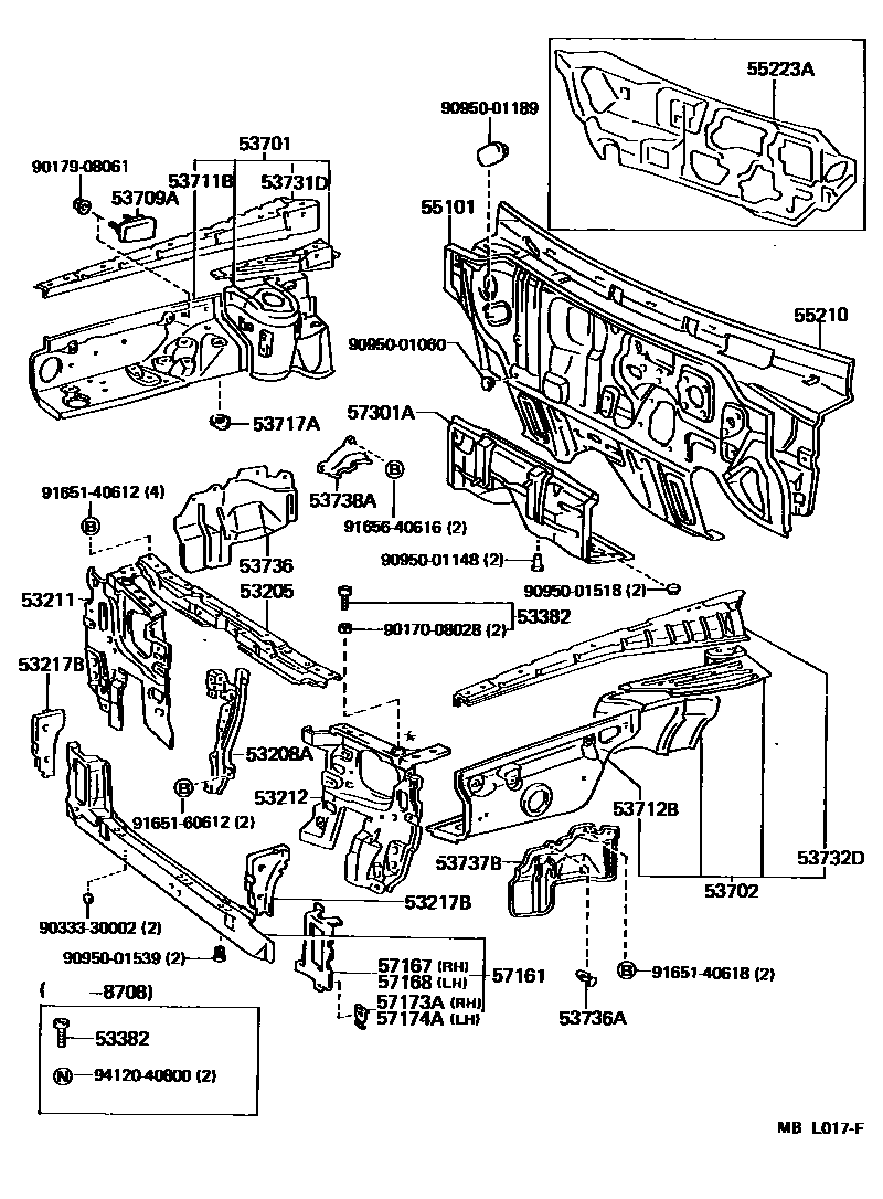 Parts diagram