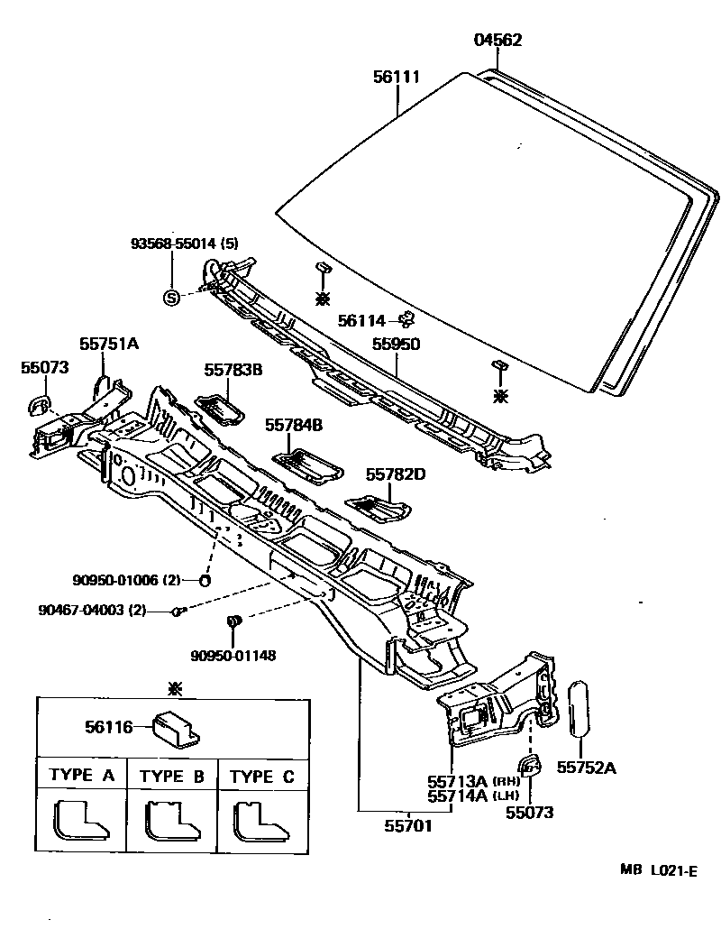 Parts diagram