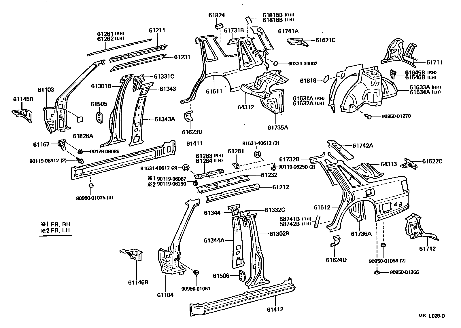 Parts diagram