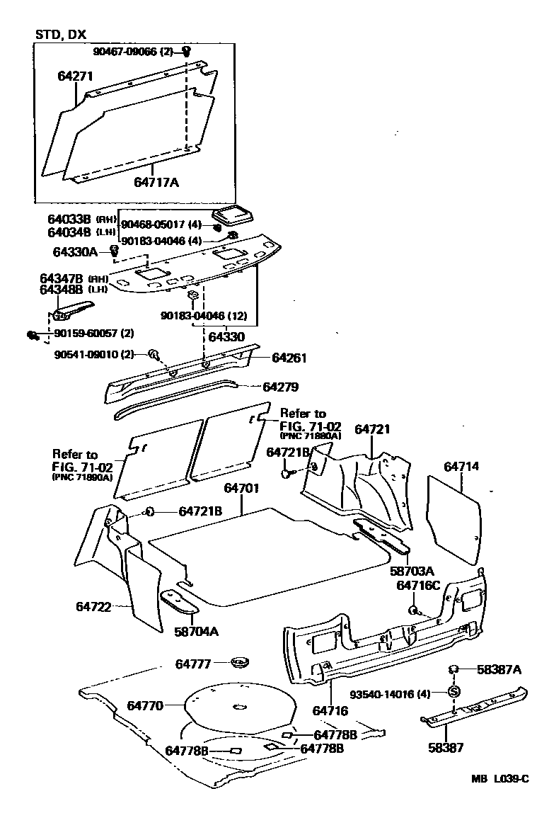Parts diagram