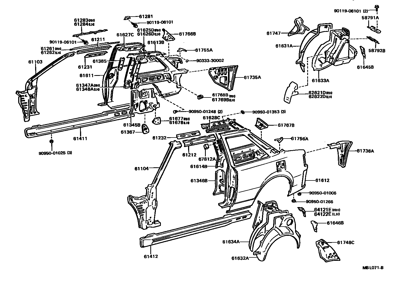 Parts diagram