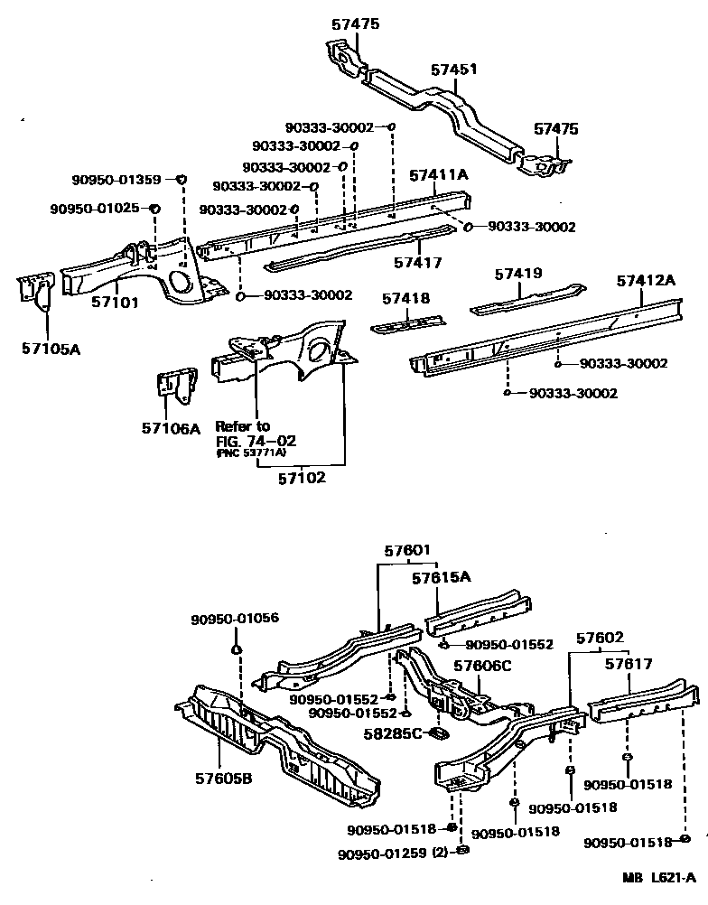 Parts diagram