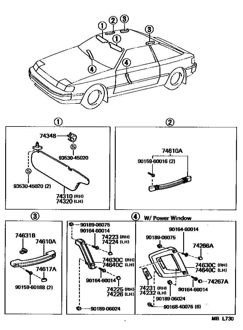 Parts diagram