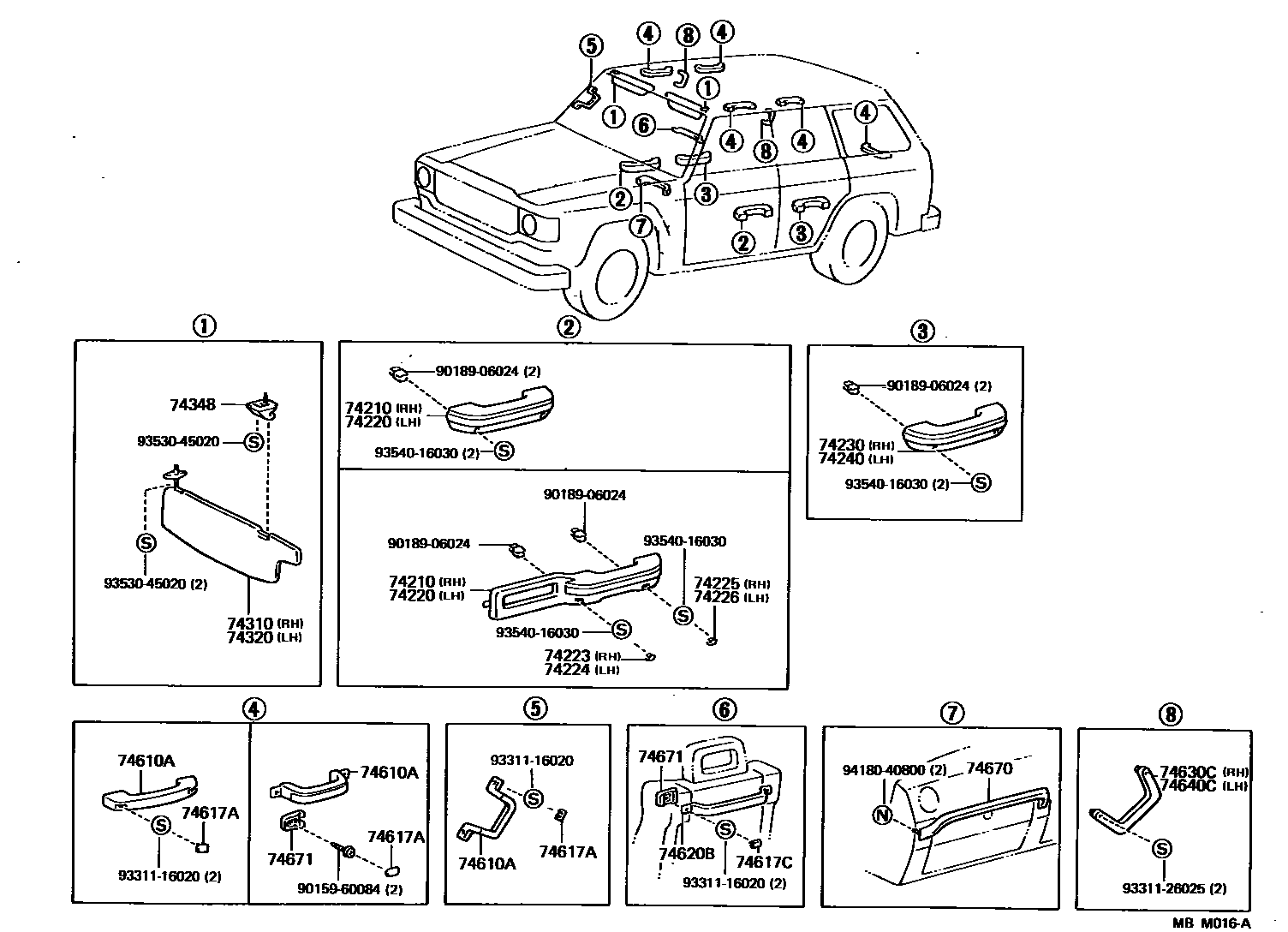 Parts diagram