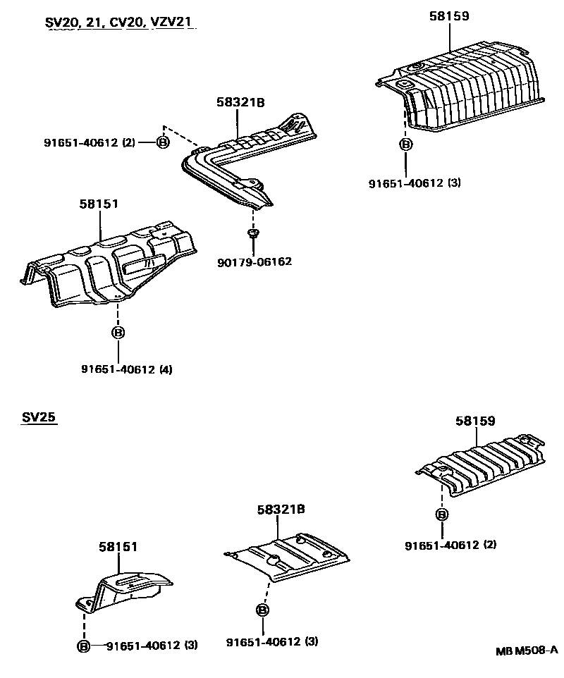 Parts diagram