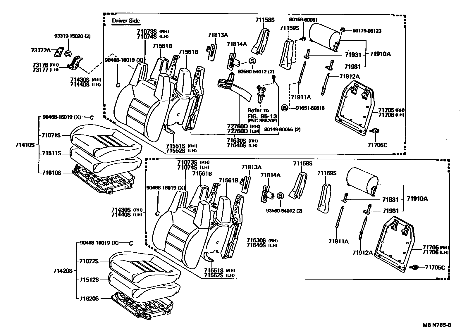 Parts diagram