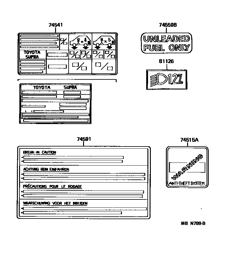 Parts diagram