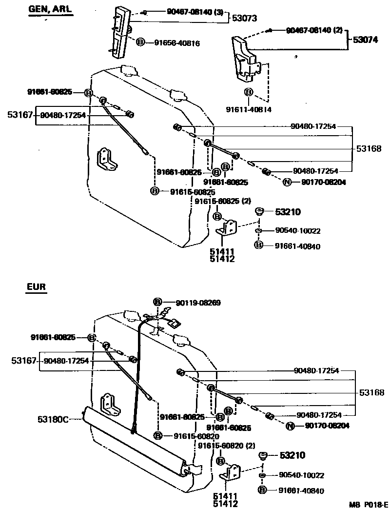 Parts diagram