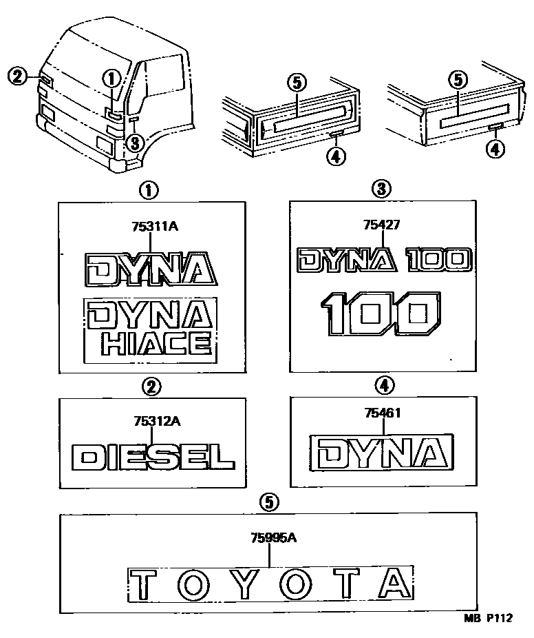 Parts diagram