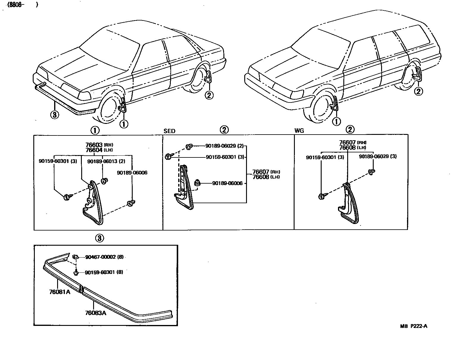 Parts diagram