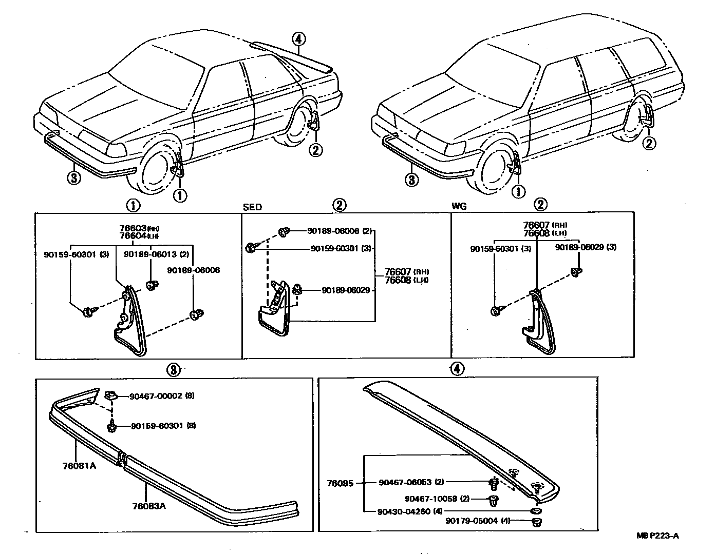 Parts diagram