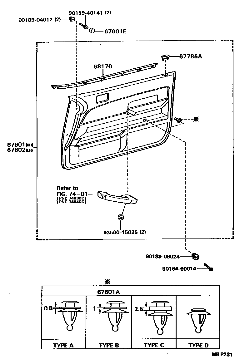 Parts diagram