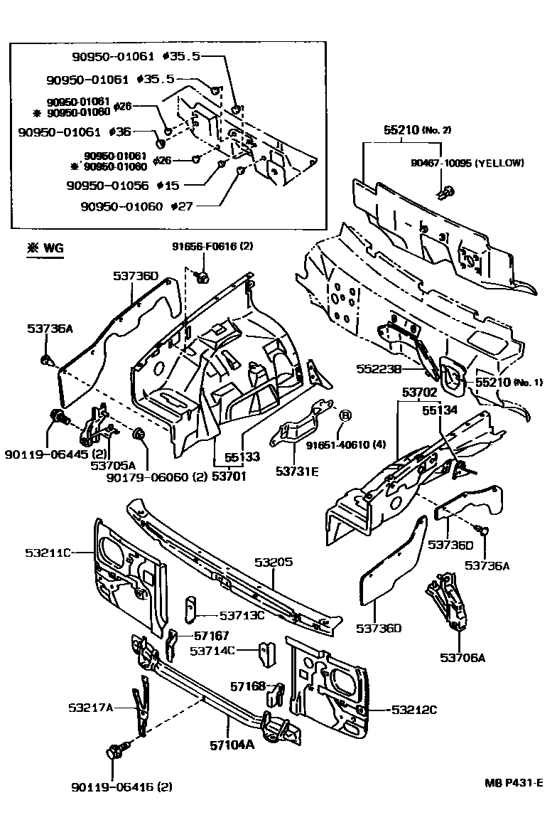 Parts diagram