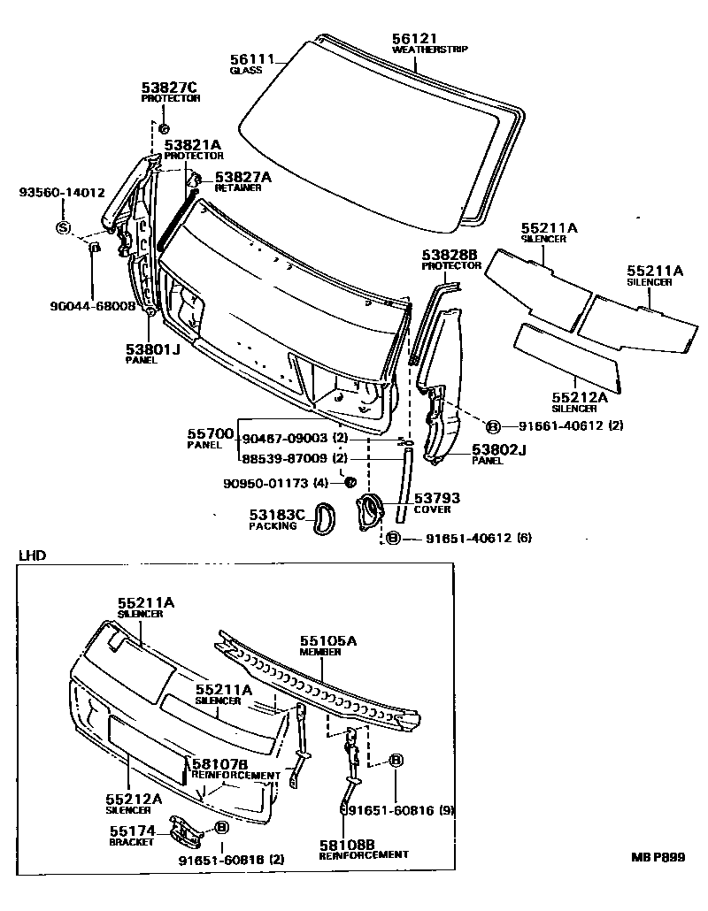 Parts diagram