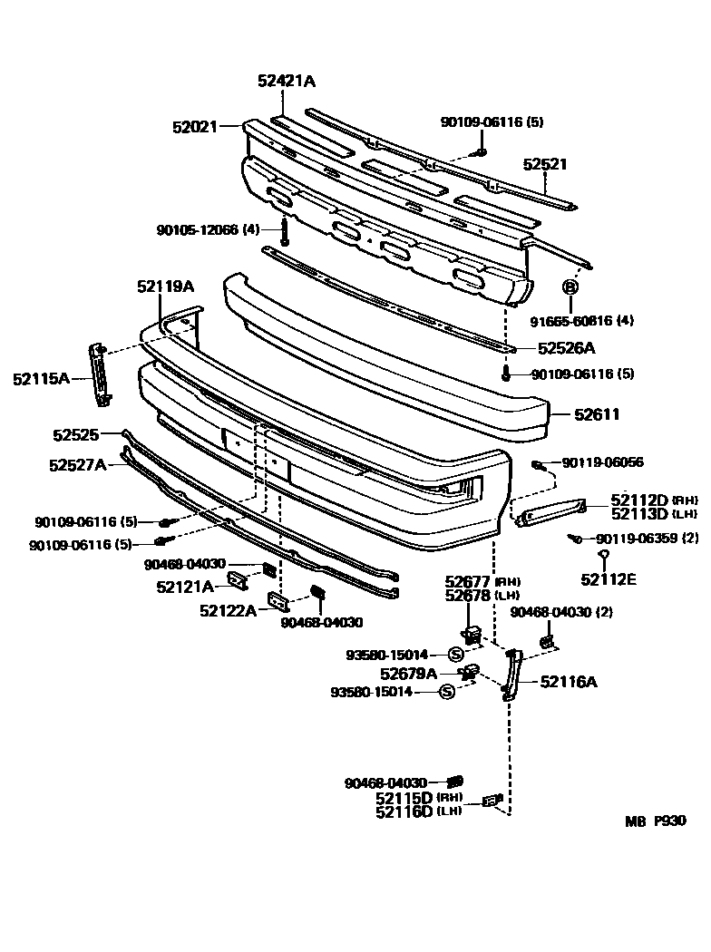 Parts diagram