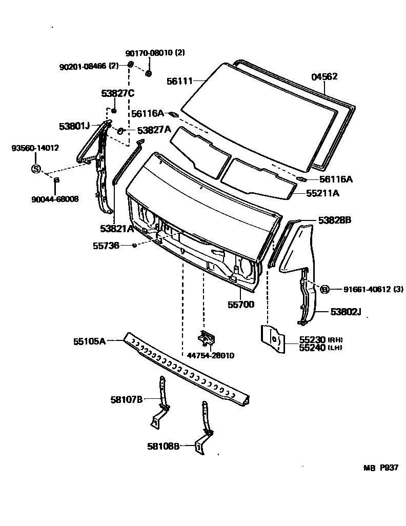 Parts diagram