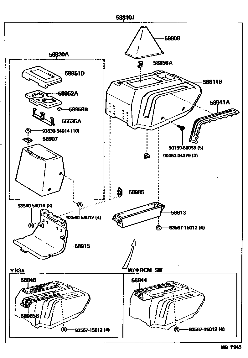 Parts diagram