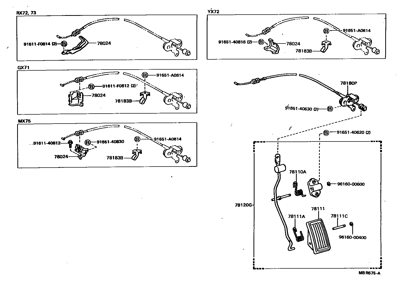 Parts diagram